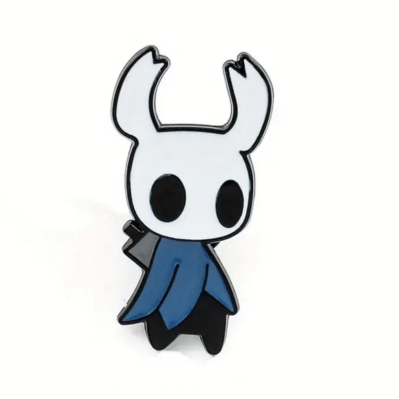 Hollow Knight Retro Cartoon Enamel Pin Brooch - Picture 1 of 6